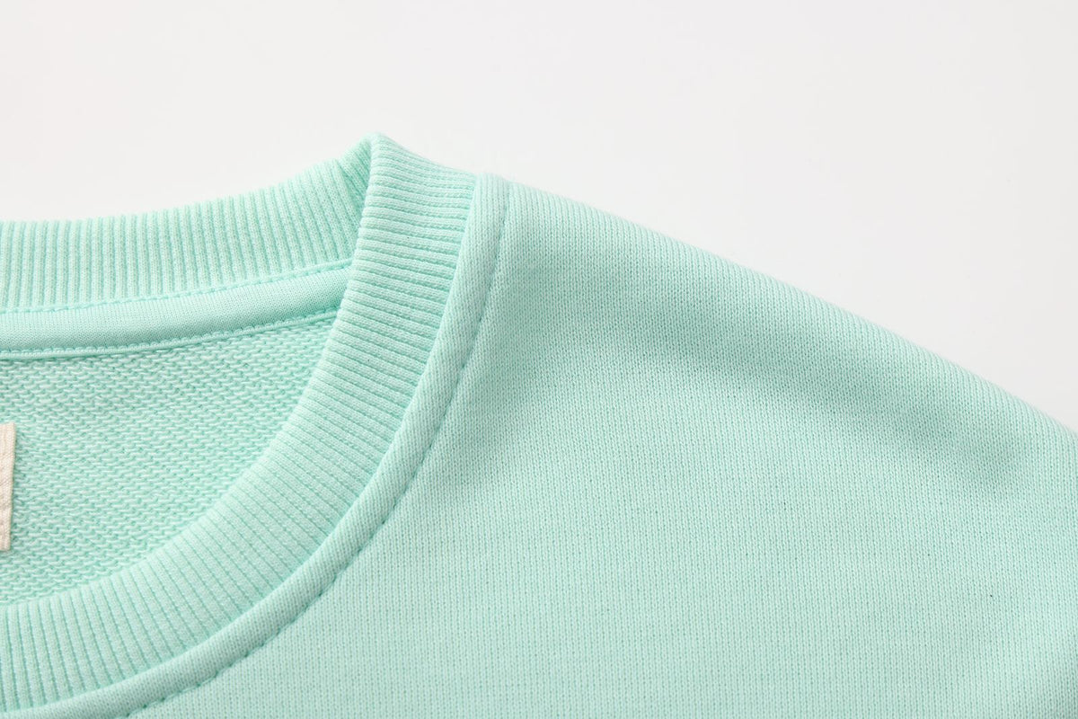 HZ262P60039-PALM HORIZON CROPPED CREWNECK