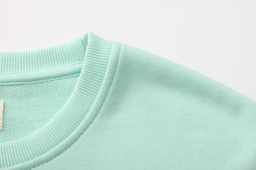HZ262P60039-PALM HORIZON CROPPED CREWNECK