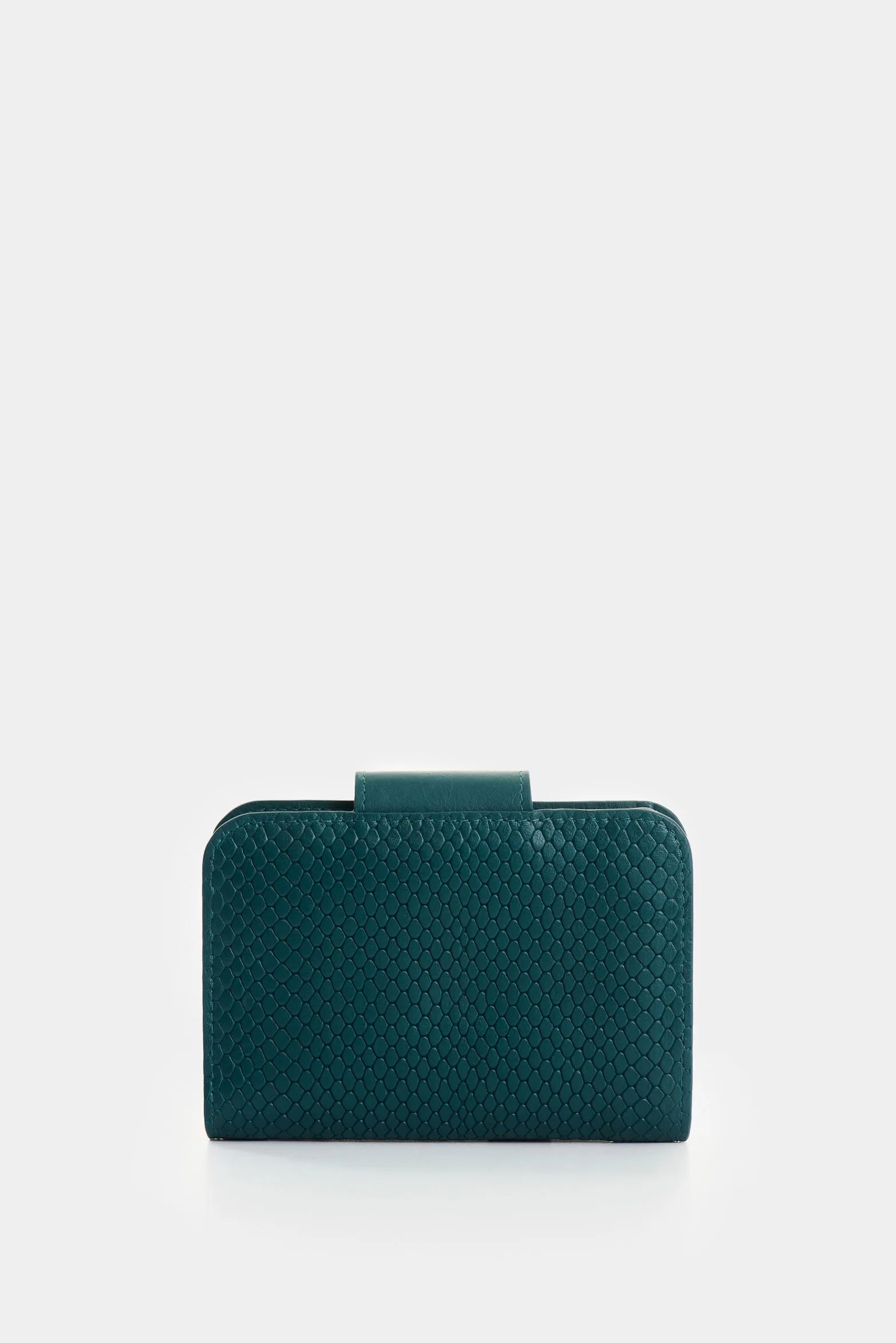 1039071 Billetera de cuero grabado para mujer Hiedra