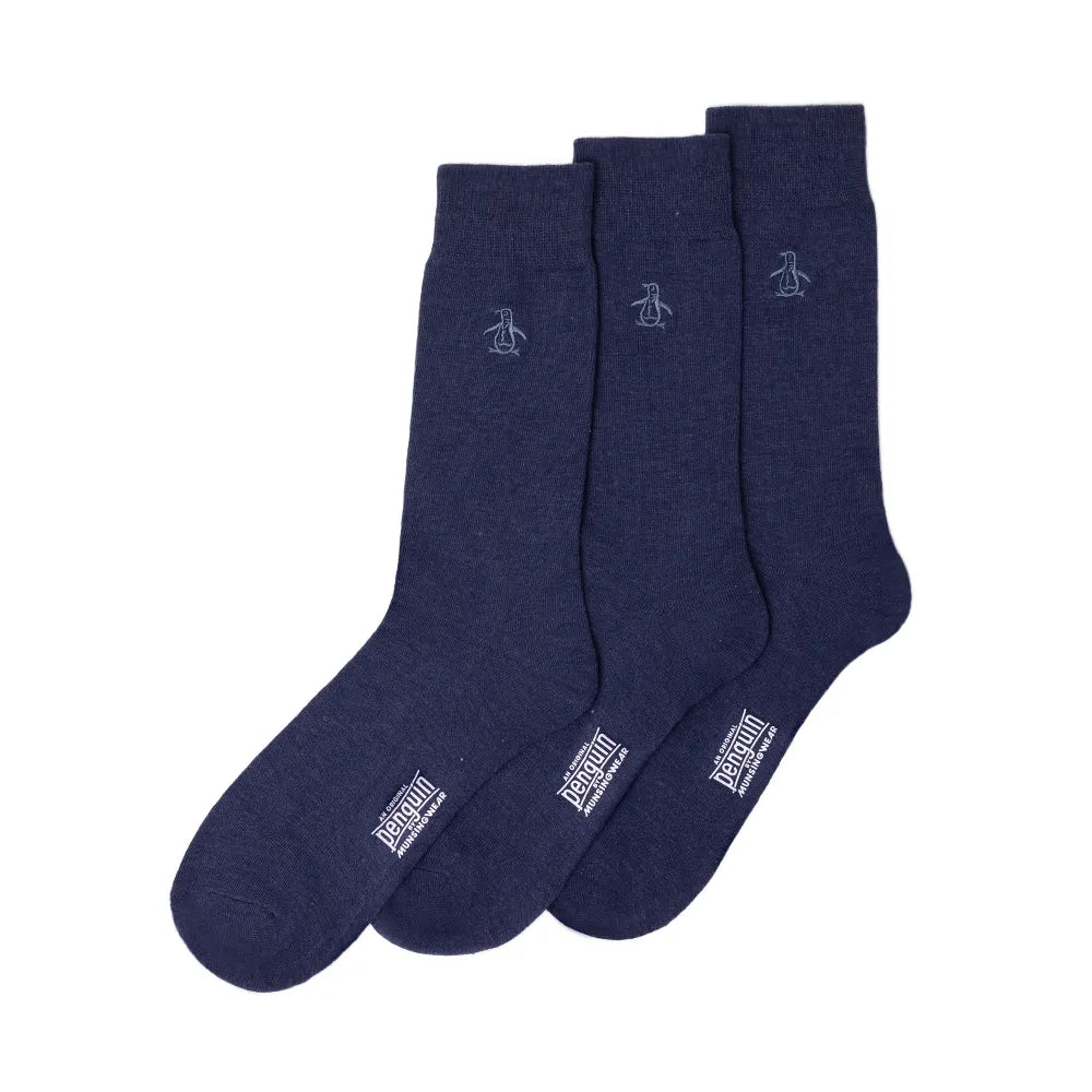 GE-T1016NAV CALCETINES BASICO TRIPACK