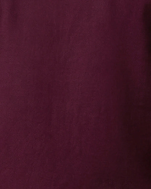 OX-0001101 Camisa de vestir slim fit oxford bambú stretch vino