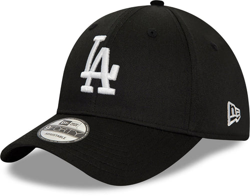 Los Angeles Dodgers New Era 9Forty MLB Team Patch Black Baseball Cap