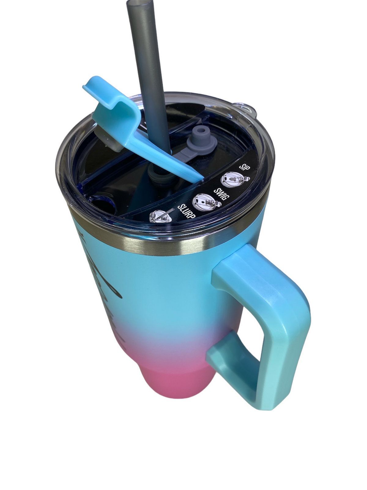 TAZA TÉRMICA DE ACERO INOXIDABLE 40 ONZAS ACCESORIOS