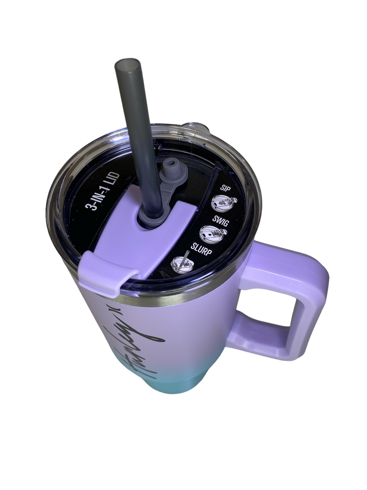 TAZA TÉRMICA DE ACERO INOXIDABLE 40 ONZAS ACCESORIOS