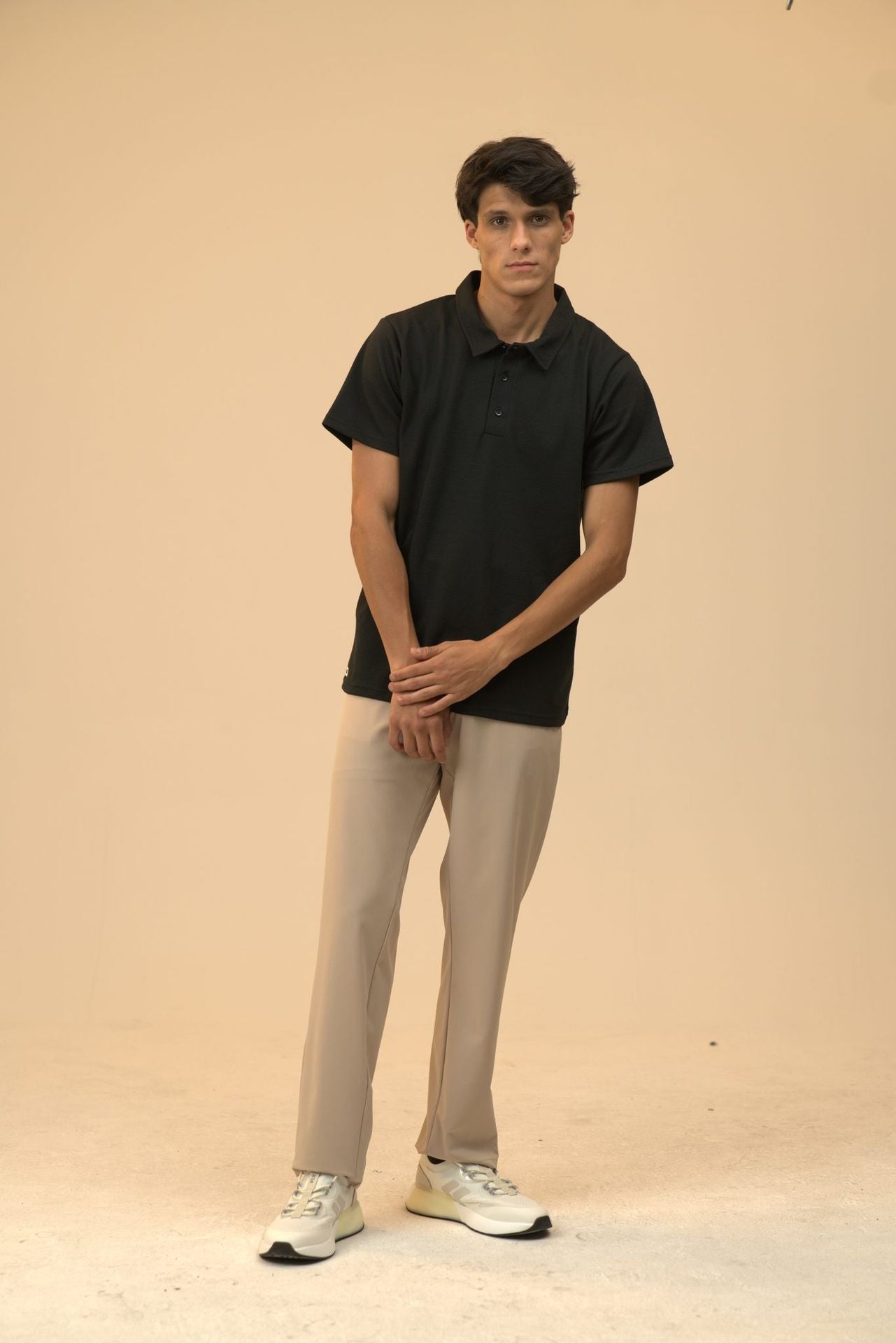Camisa polo textura