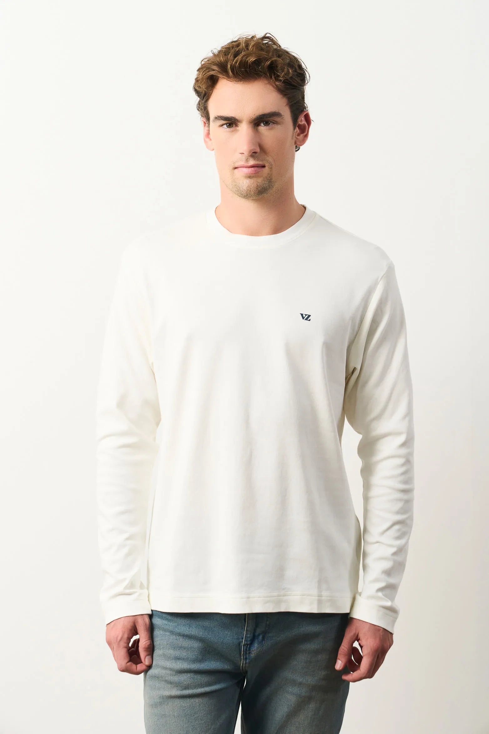 1040135 Camiseta tejida manga larga para hombre Sabina