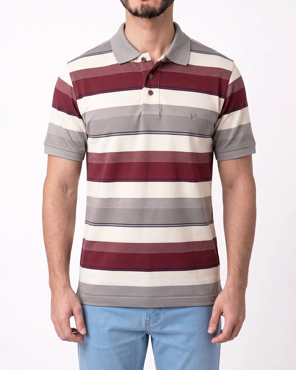 XT-0066702 Camisa sport slim fit vino