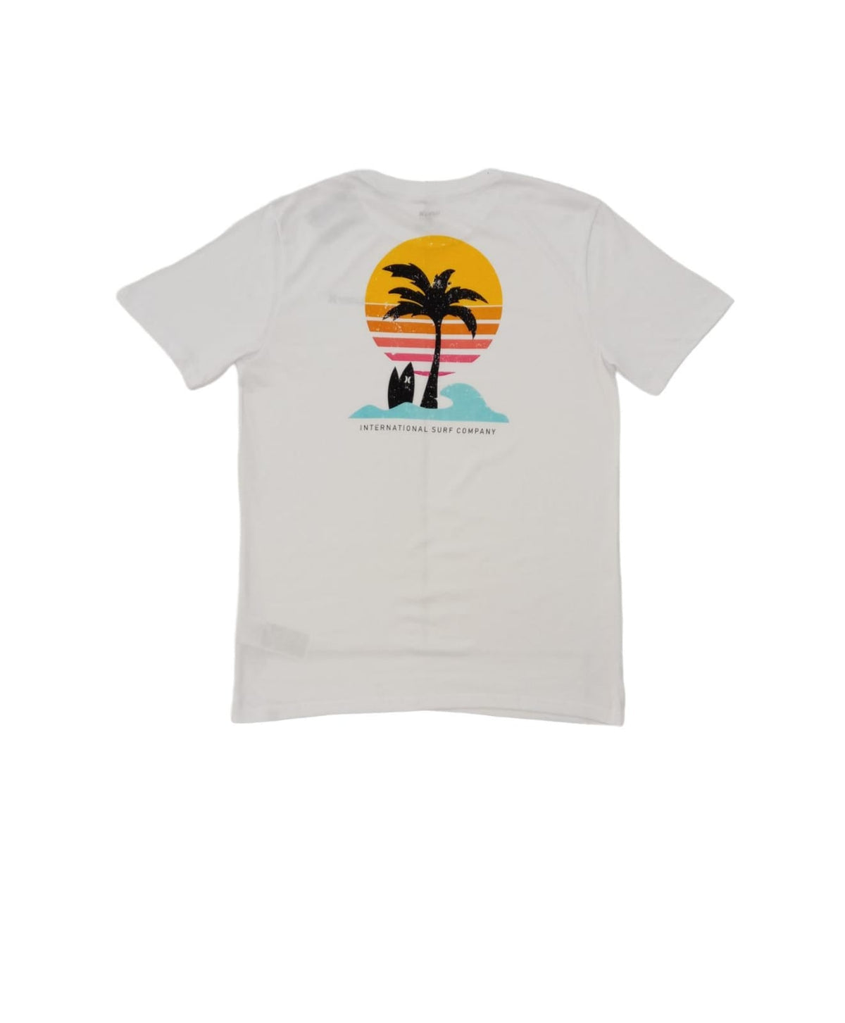 HZ233T05218 CAMISETA DE HOMBRE MANGA CORTA MAIN RETRO SUNSET