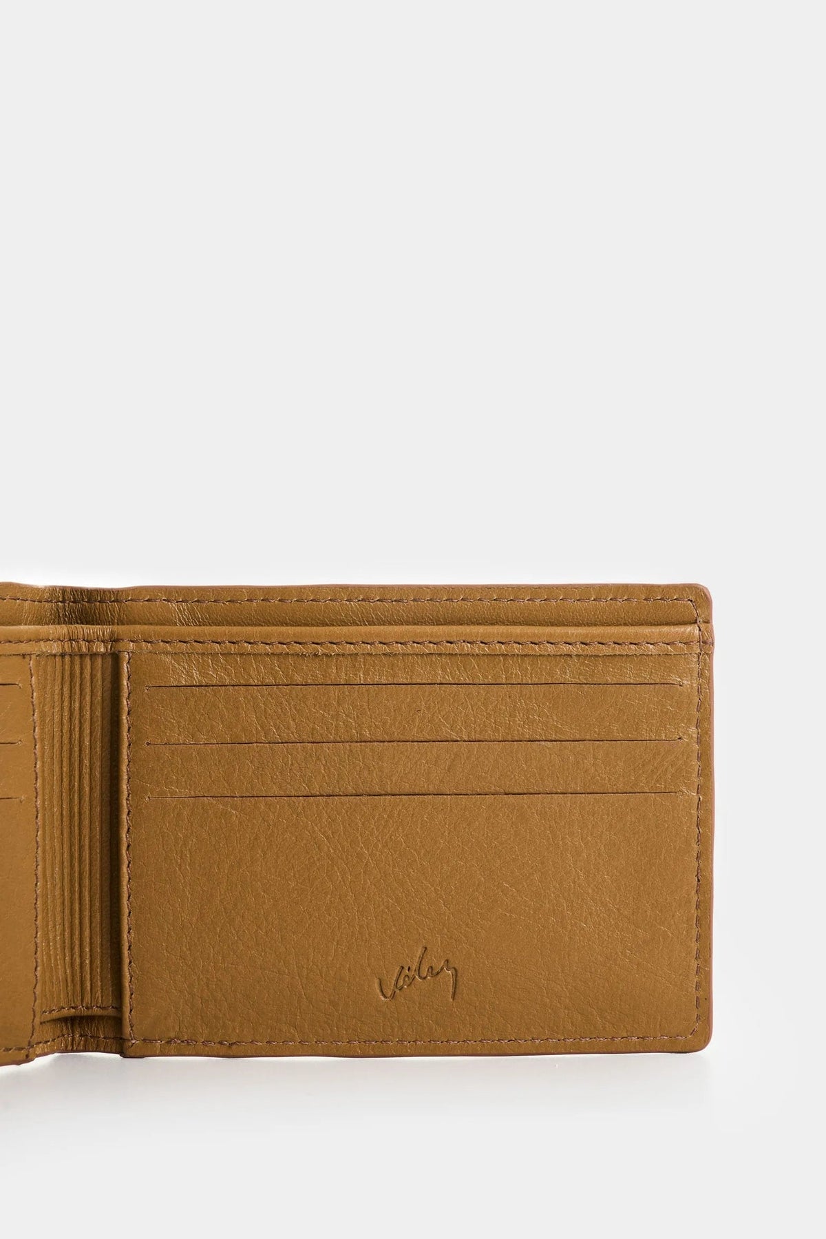 BILLETERA DE CUERO CON DETALLE GRABADO PARA HOMBRE LIRA