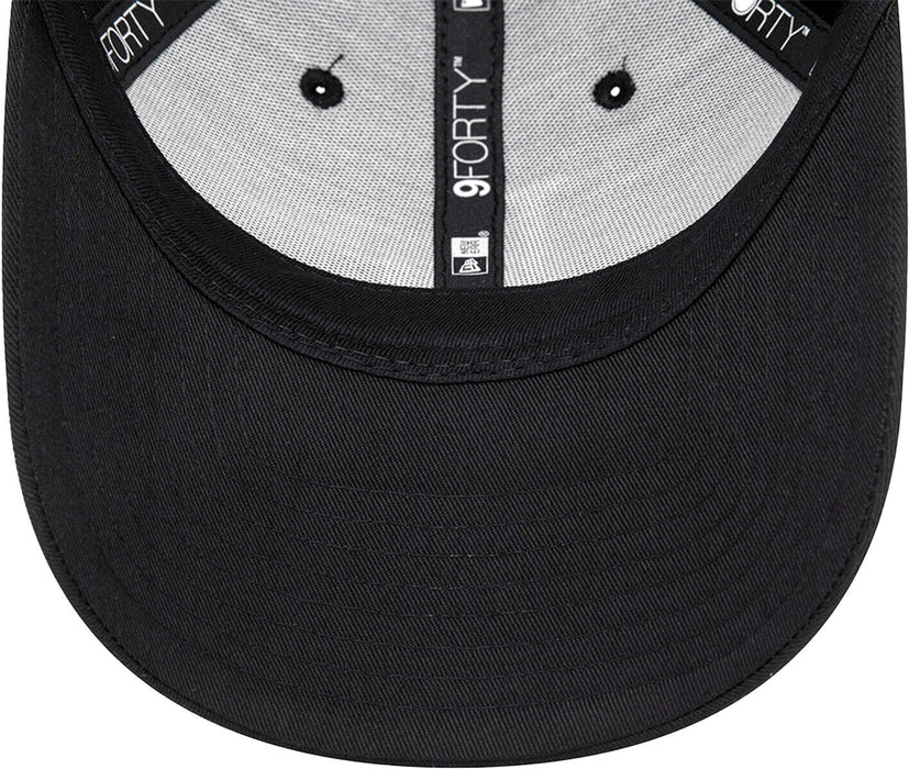 Los Angeles Dodgers New Era 9Forty MLB Team Patch Black Baseball Cap