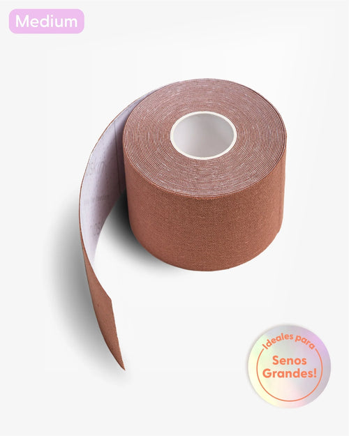 CINTA ADHESIVA PARA LEVANTAMIENTO DE PECHO MEDIANA (No Apto Para Pieles Sensibles)
