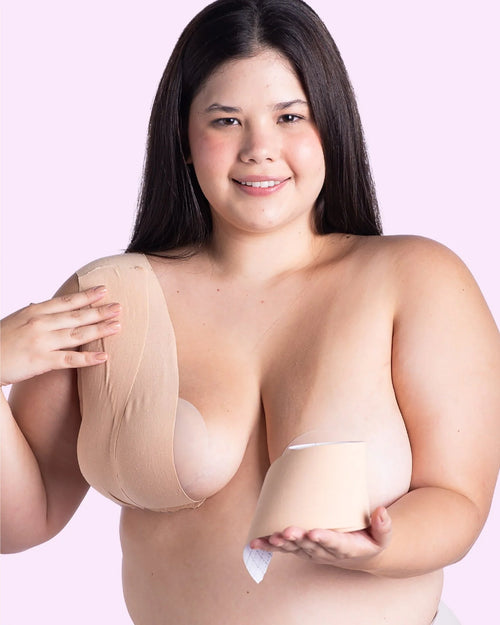 CINTA ADHESIVA PARA LEVANTAMIENTO DE PECHO MEDIANA (No Apto Para Pieles Sensibles)