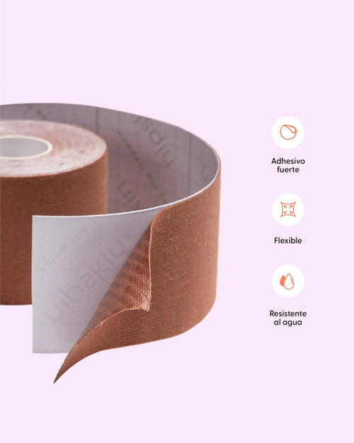 CINTA ADHESIVA PARA LEVANTAMIENTO DE PECHO MEDIANA (No Apto Para Pieles Sensibles)
