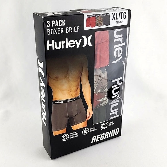 HURLEY 3 PACK BOXER