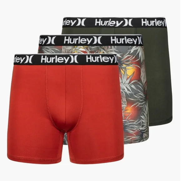 HURLEY 3 PACK BOXER