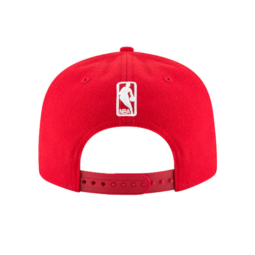 Men's Chicago Bulls New Era Black Black & White Logo 9FIFTY