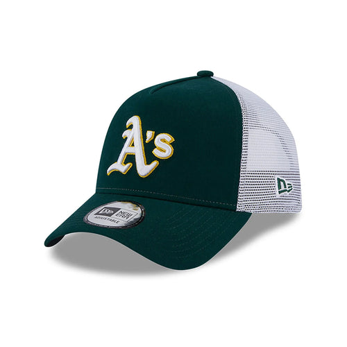 New Era Oakland Athletics Team Script Trucker