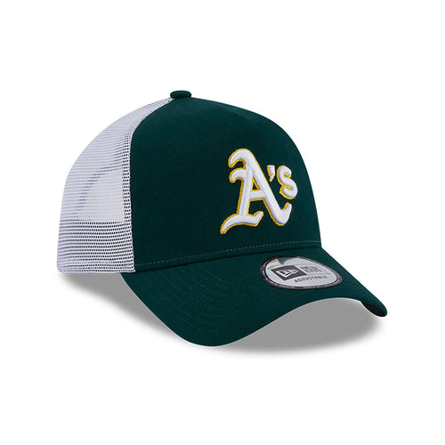 New Era Oakland Athletics Team Script Trucker