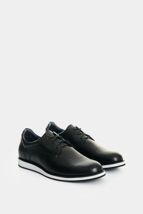 Zapatos Cordón Piero de Cuero.