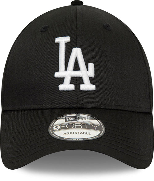 Los Angeles Dodgers New Era 9Forty MLB Team Patch Black Baseball Cap