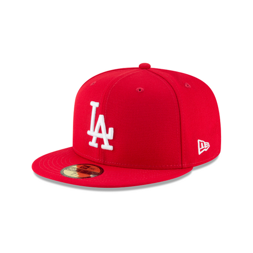 New Era MLB Basic 59fifty Los Angeles Dodgers Scarlet