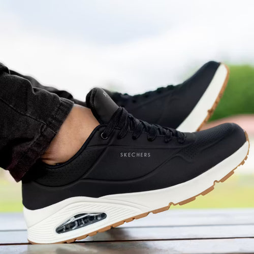 Tenis Skechers Street™ Street Uno - Stand on Air Color Negro Para Hombre