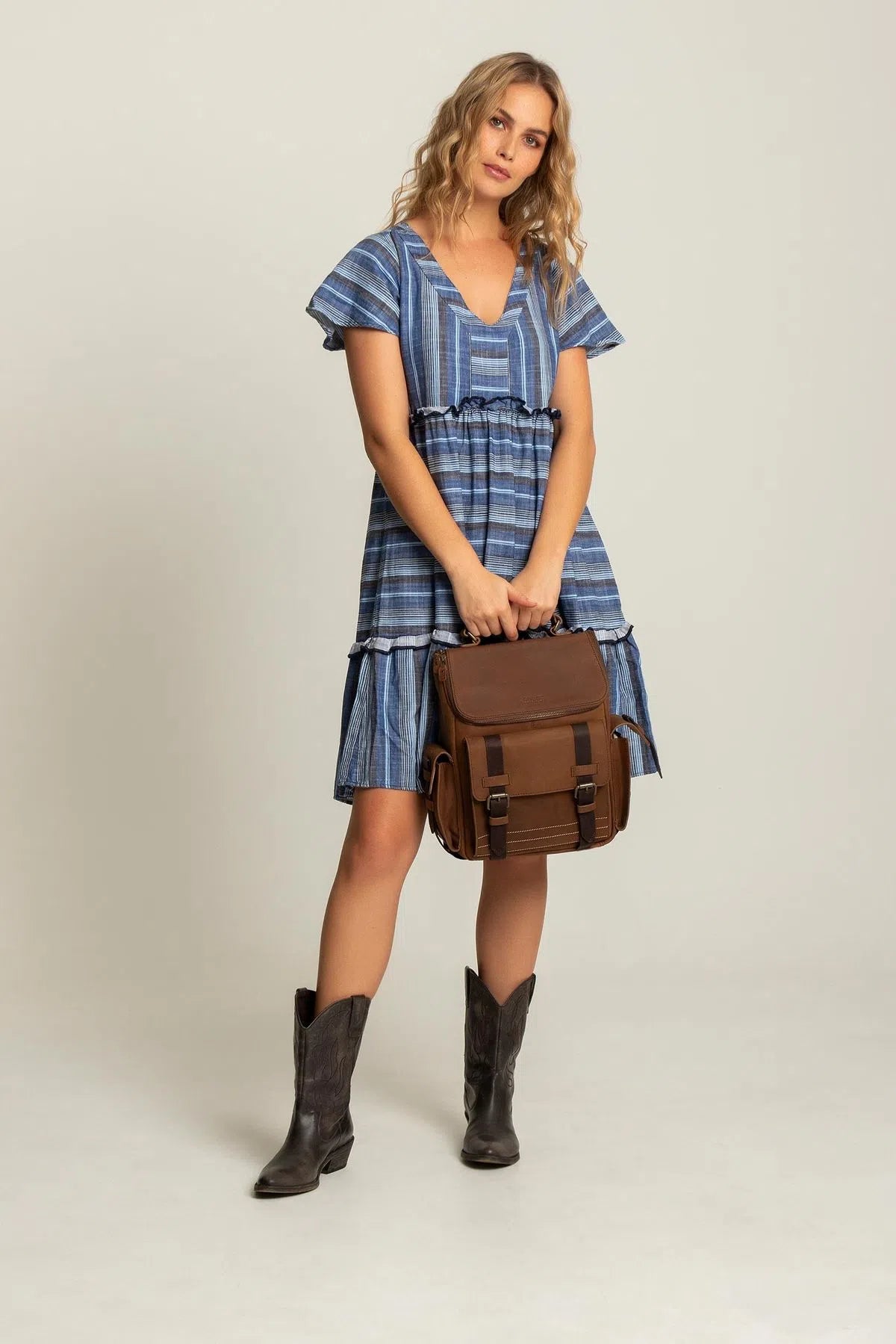 MOCHILA "ARCHAEOLOGY" DE CUERO