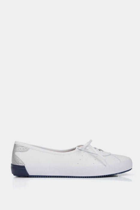 TENIS PLANOS ATENAS DE CUERO PARA MUJER CASUAL