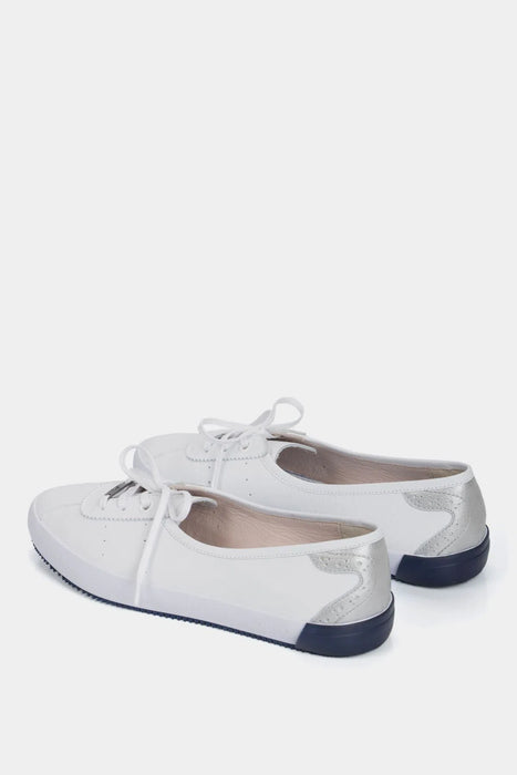 TENIS PLANOS ATENAS DE CUERO PARA MUJER CASUAL