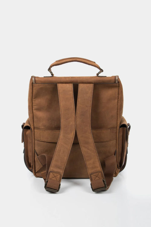 MOCHILA "ARCHAEOLOGY" DE CUERO