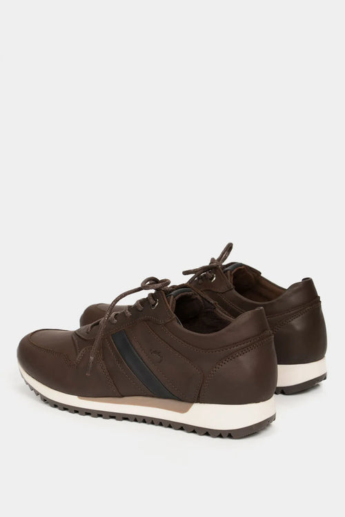 TENIS ROMEO DE CUERO PARA HOMBRE EFECTO ENVEJECIDO
