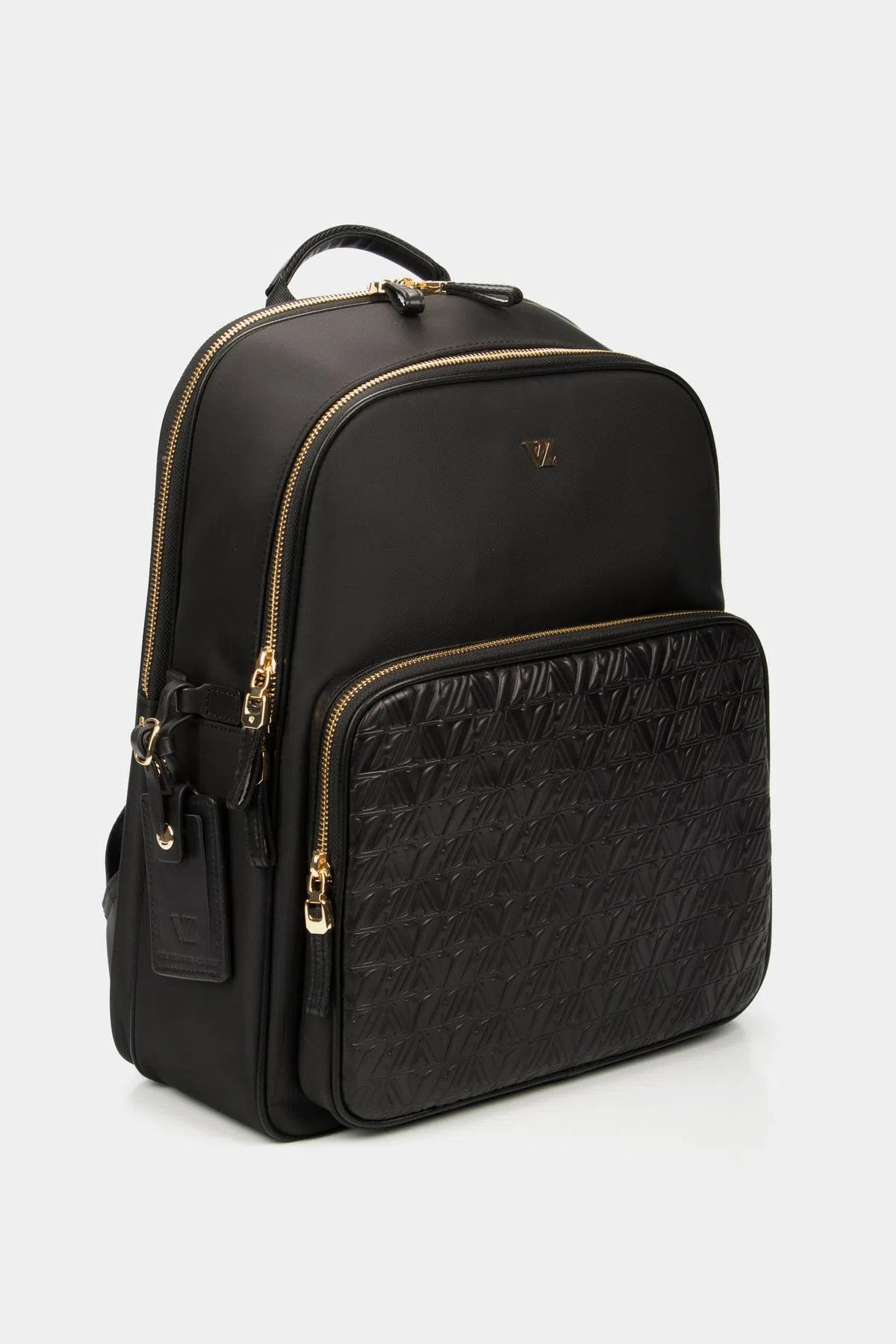 Mochila roselli con cuero