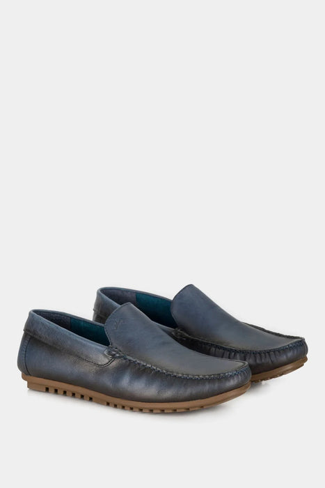Mocasines nova de cuero para hombre tipo driver