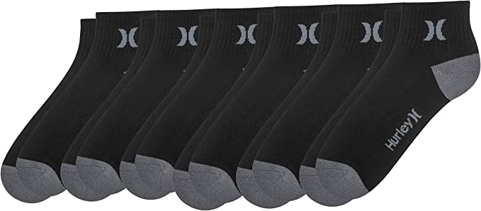 Calcetines de hombre Hurley 6PK negro
