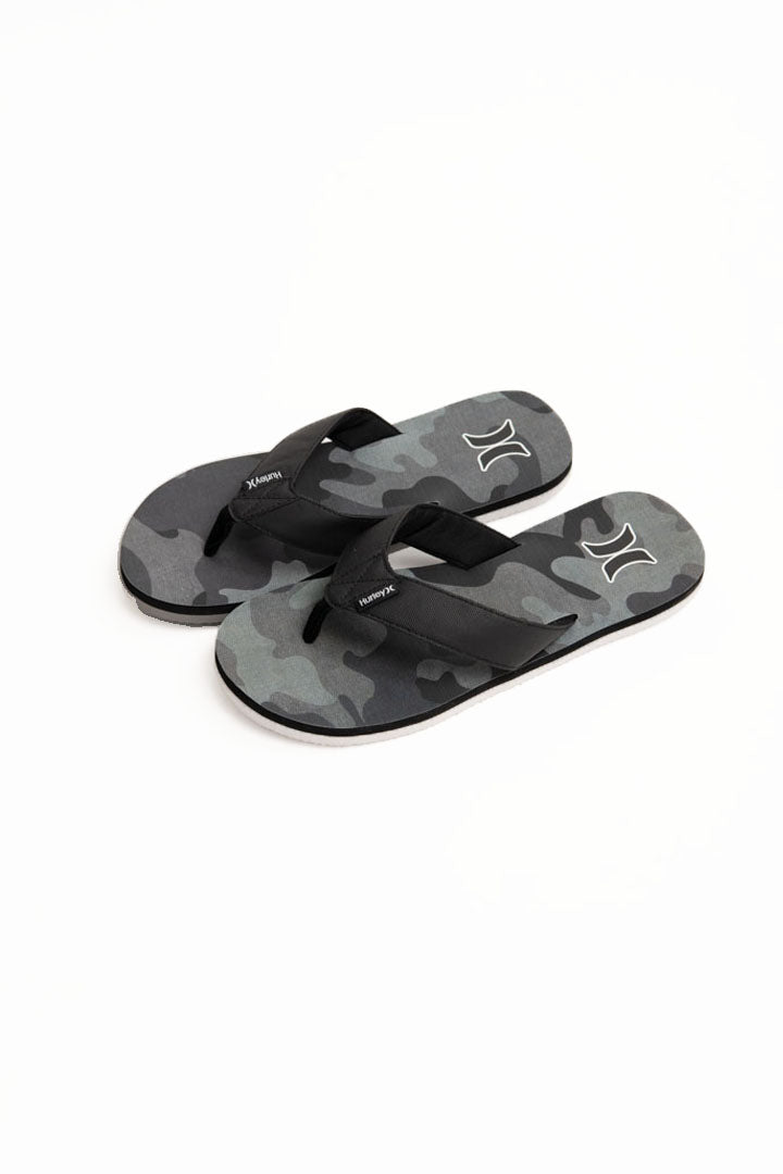 Sandalias de hombre Hurley negro heather